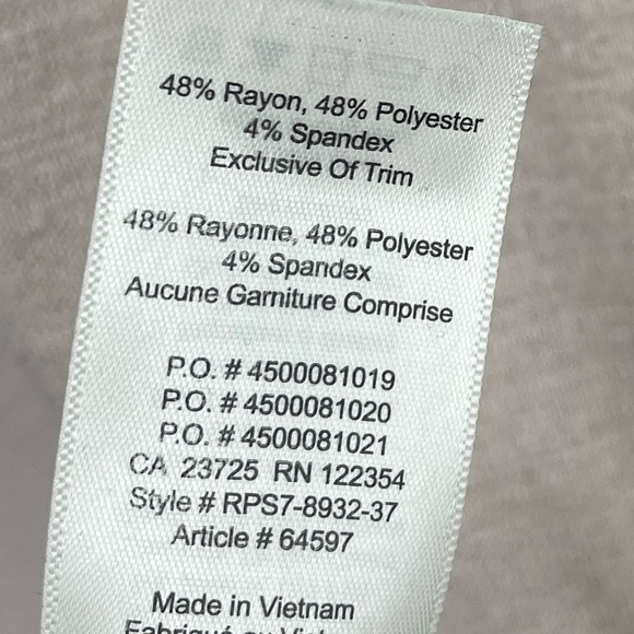 Aritzia Wilfred Free Marcoux Dress V-Neck Jersey Knit Medium Oversized Lagenlook - Picture 5 of 7